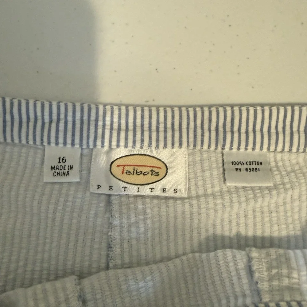 Talbots petites blue